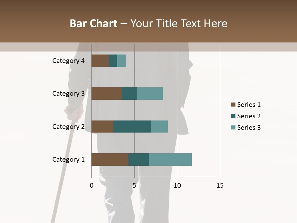 Strolling Senior PowerPoint Template