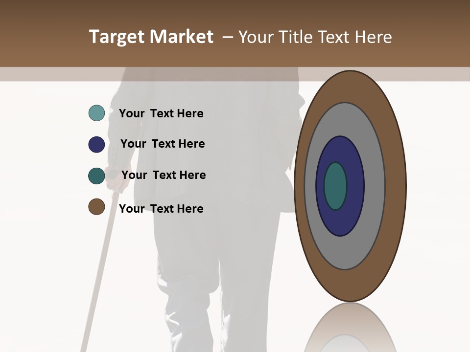 Strolling Senior PowerPoint Template