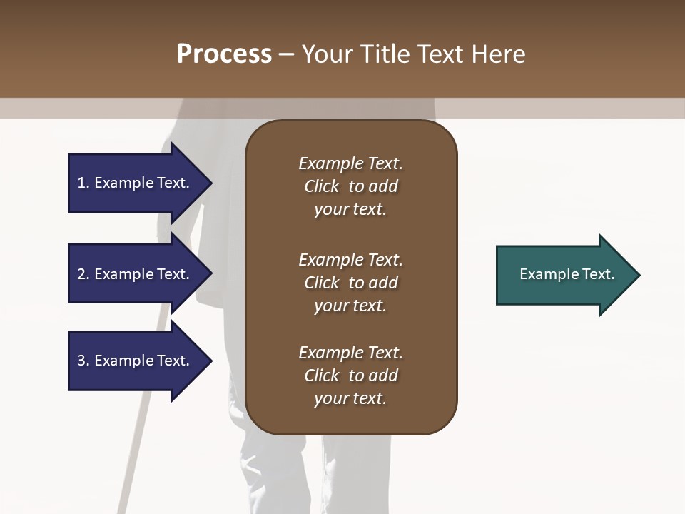 Strolling Senior PowerPoint Template