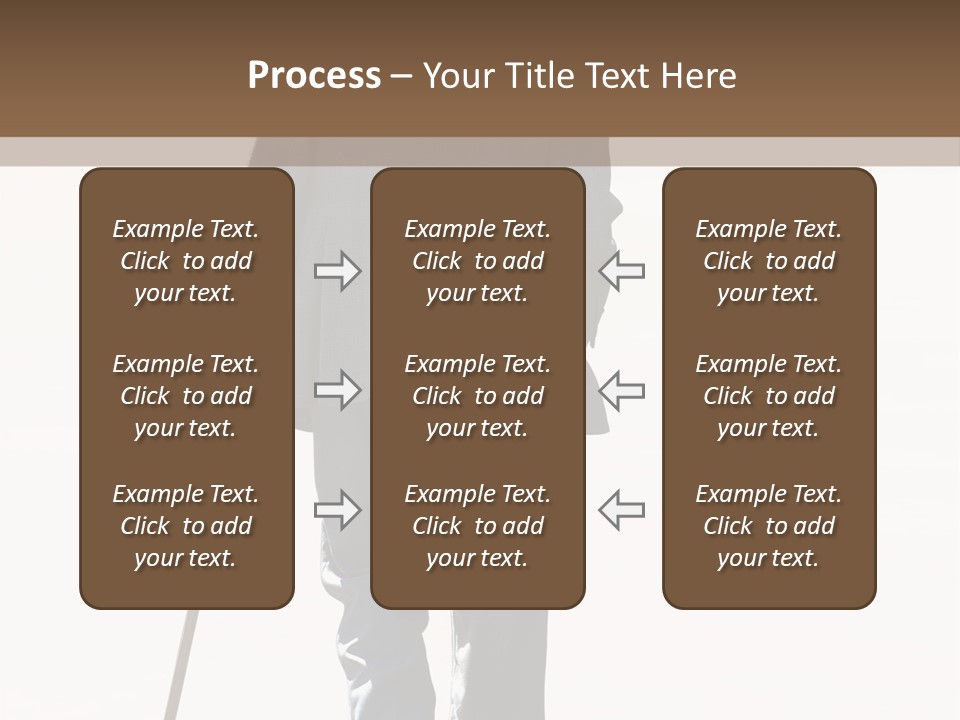 Strolling Senior PowerPoint Template