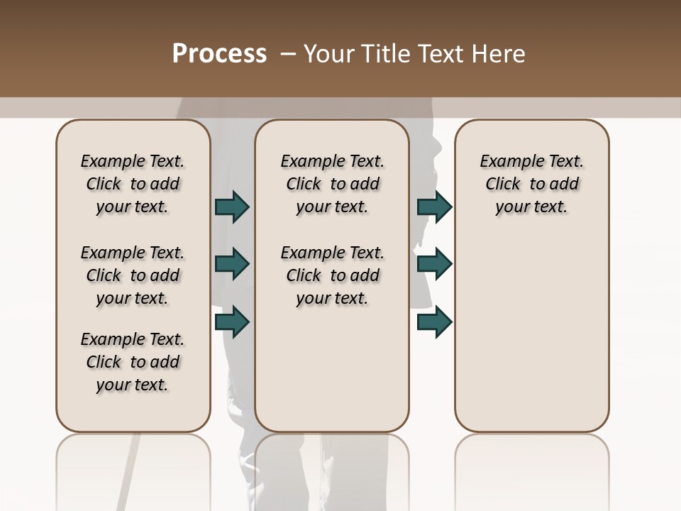 Strolling Senior PowerPoint Template