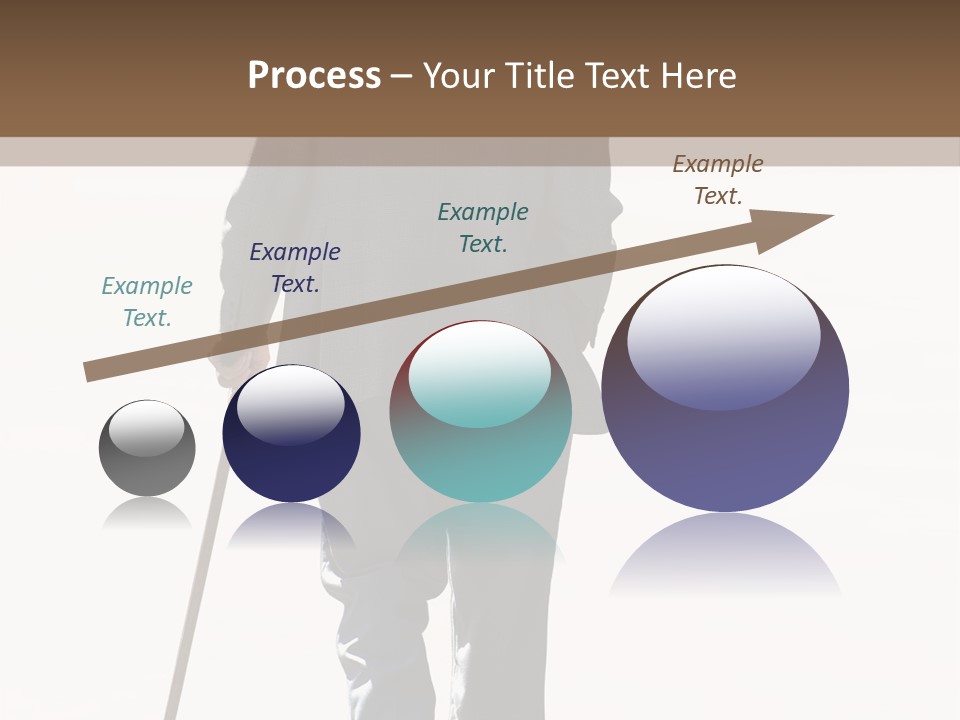Strolling Senior PowerPoint Template