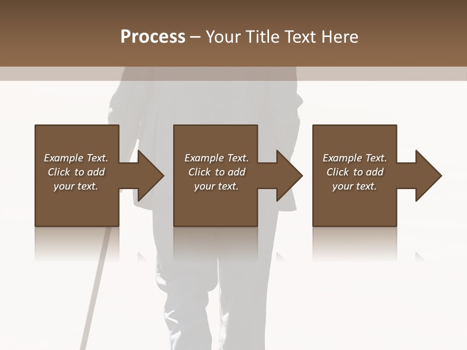 Strolling Senior PowerPoint Template