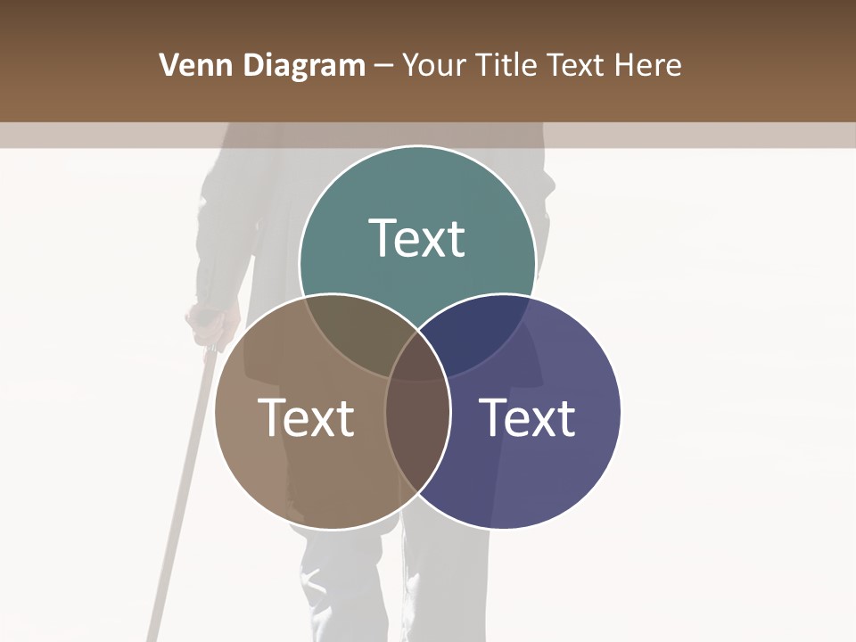 Strolling Senior PowerPoint Template