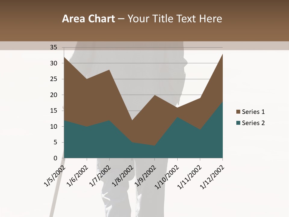 Strolling Senior PowerPoint Template