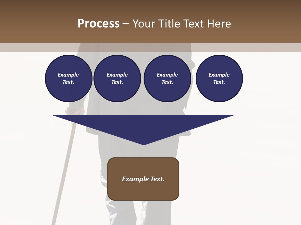 Strolling Senior PowerPoint Template