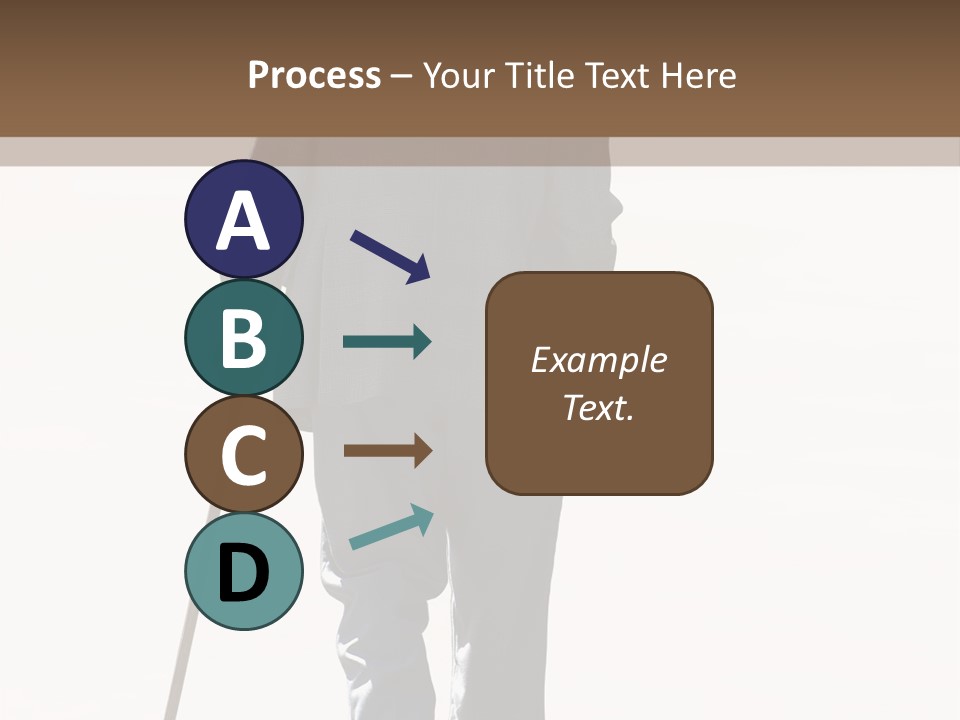 Strolling Senior PowerPoint Template