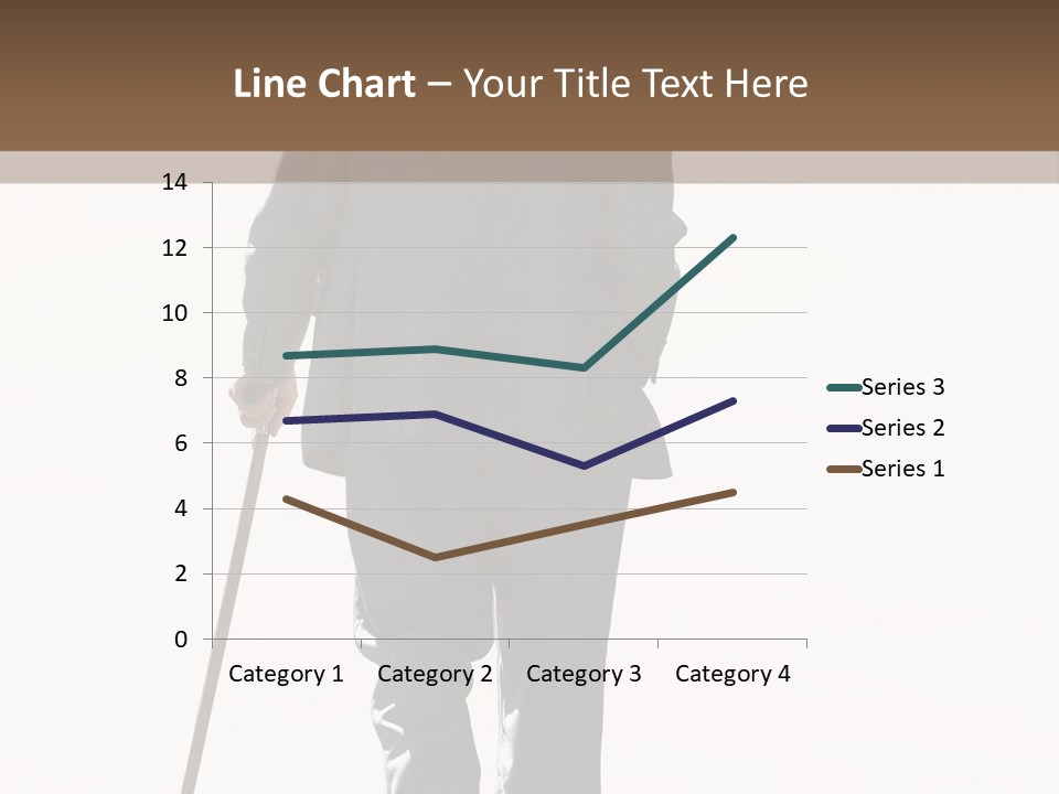 Strolling Senior PowerPoint Template