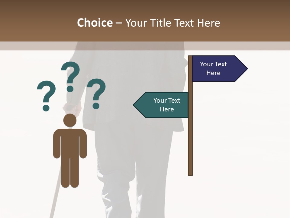 Strolling Senior PowerPoint Template