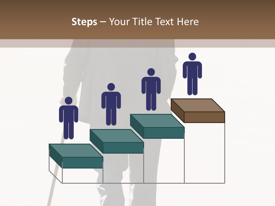 Strolling Senior PowerPoint Template
