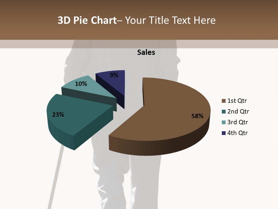 Strolling Senior PowerPoint Template
