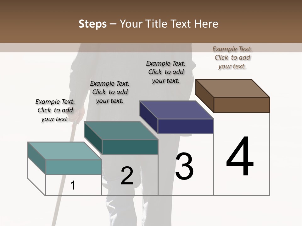 Strolling Senior PowerPoint Template