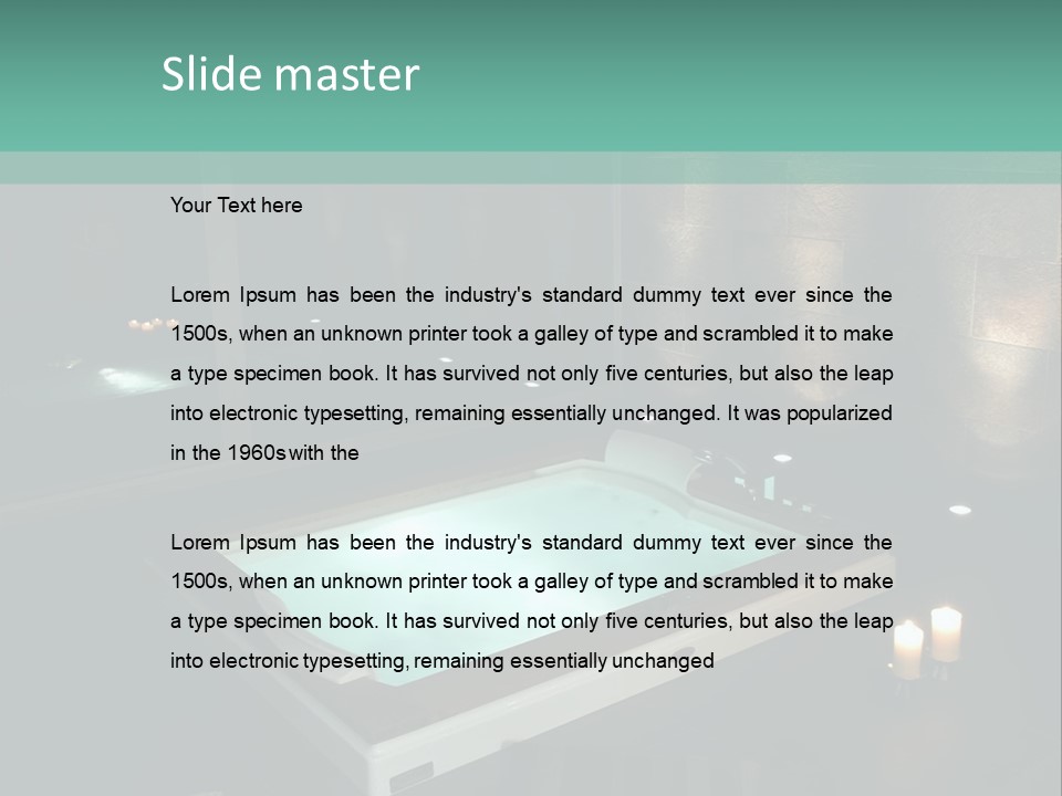 Jacuzzi PowerPoint Template