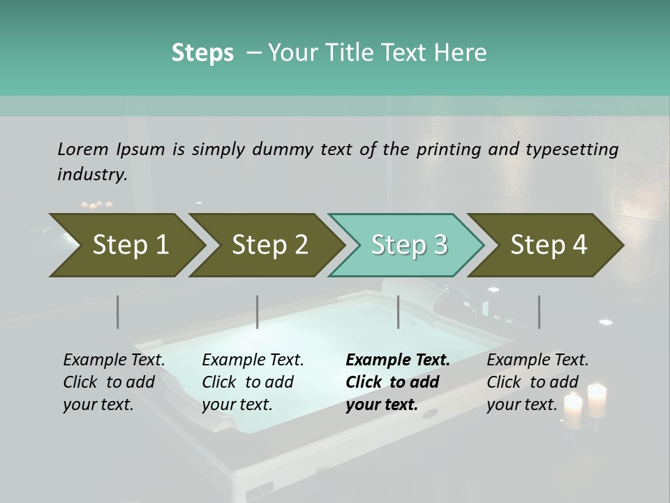 Jacuzzi PowerPoint Template
