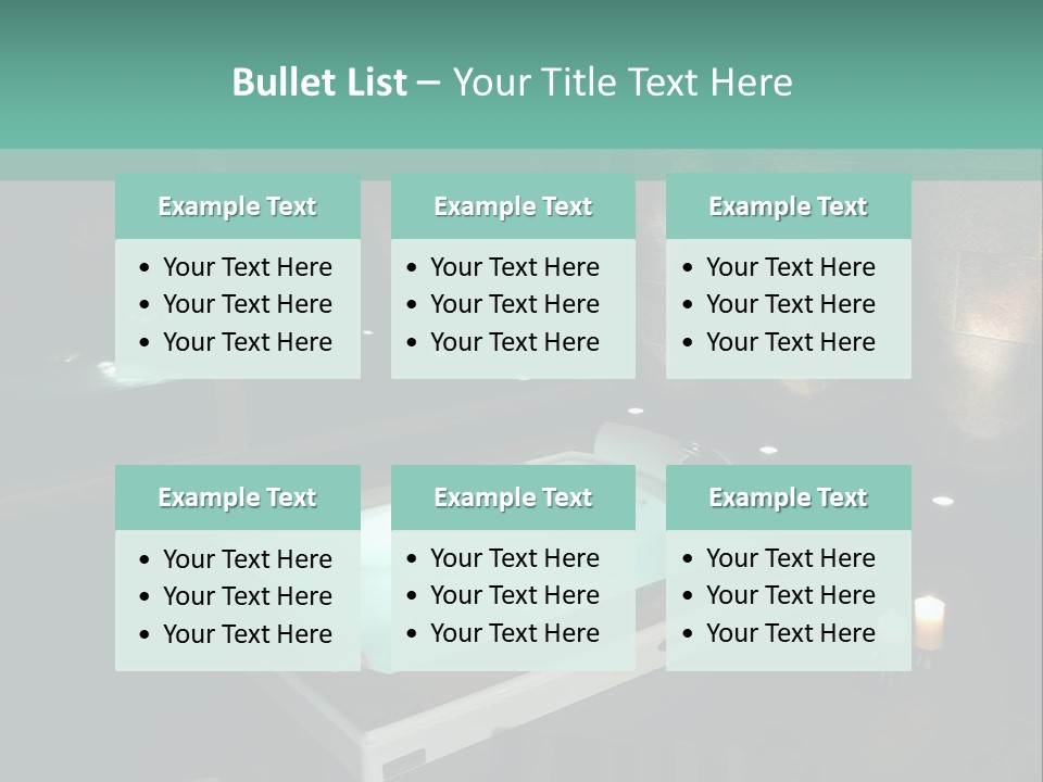 Jacuzzi PowerPoint Template