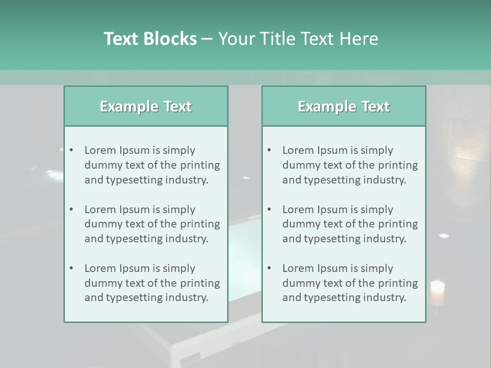 Jacuzzi PowerPoint Template