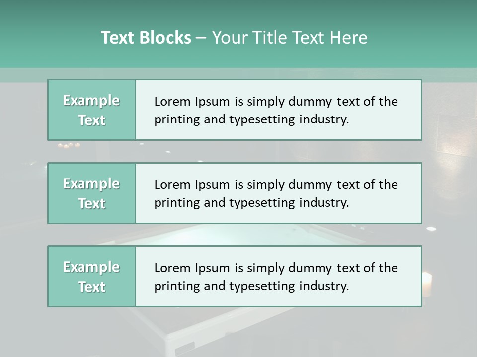 Jacuzzi PowerPoint Template