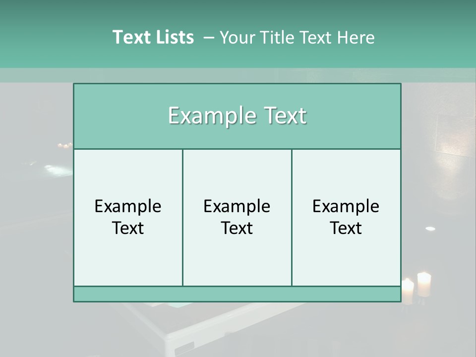 Jacuzzi PowerPoint Template