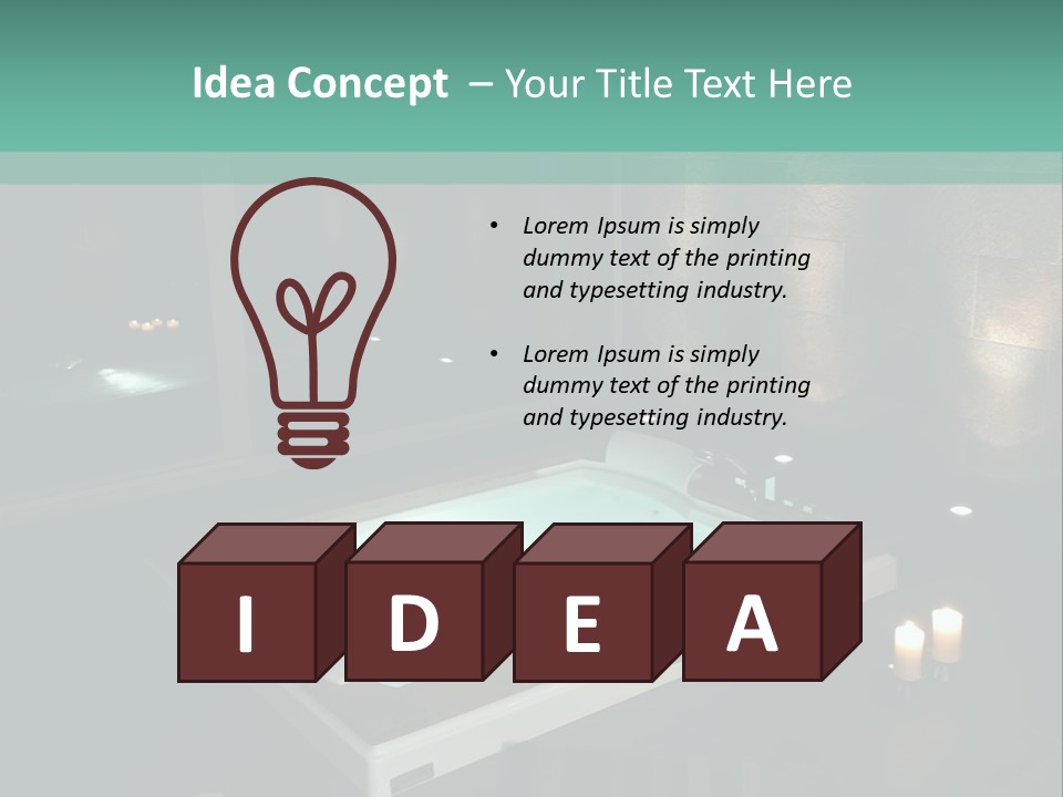 Jacuzzi PowerPoint Template