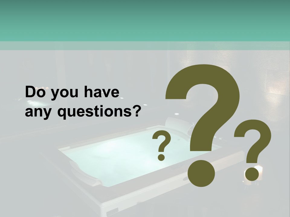 Jacuzzi PowerPoint Template