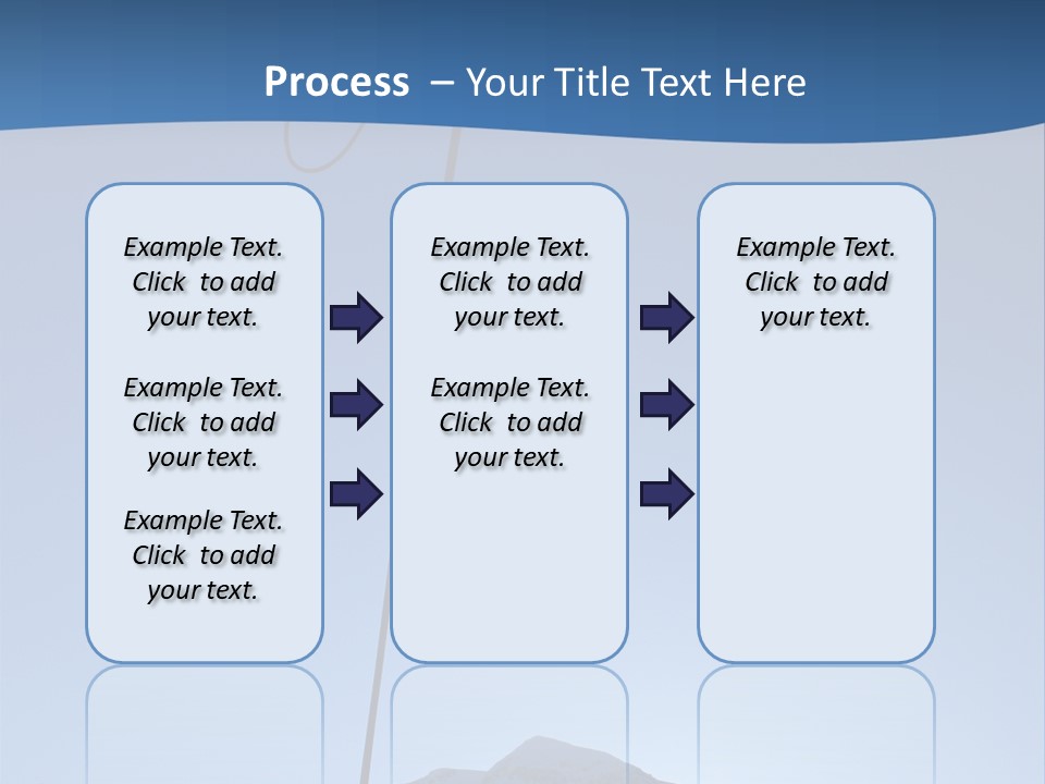 A Climber Descends After A Long Day. PowerPoint Template
