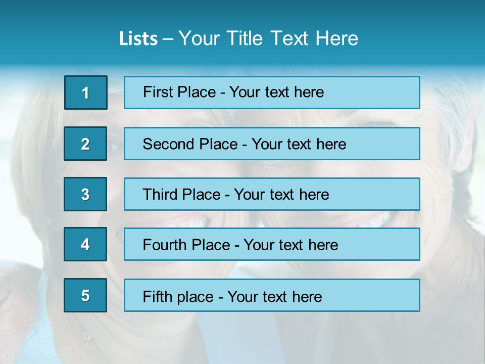 Two Women In Living Room Smiling PowerPoint Template