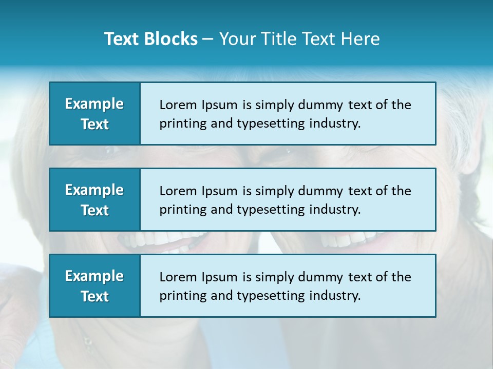 Two Women In Living Room Smiling PowerPoint Template