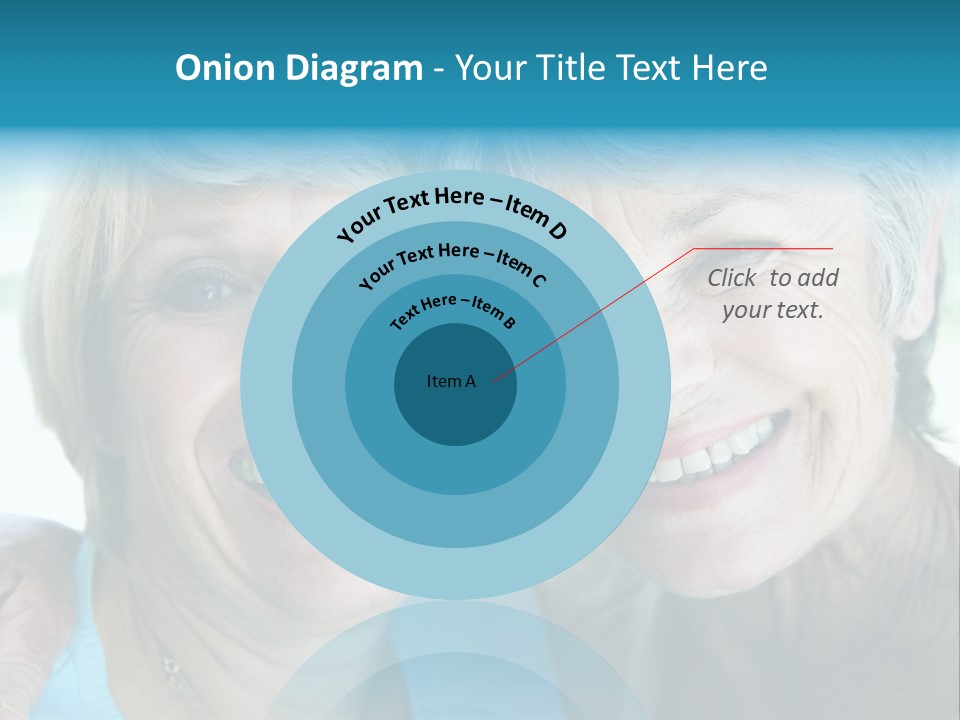 Two Women In Living Room Smiling PowerPoint Template