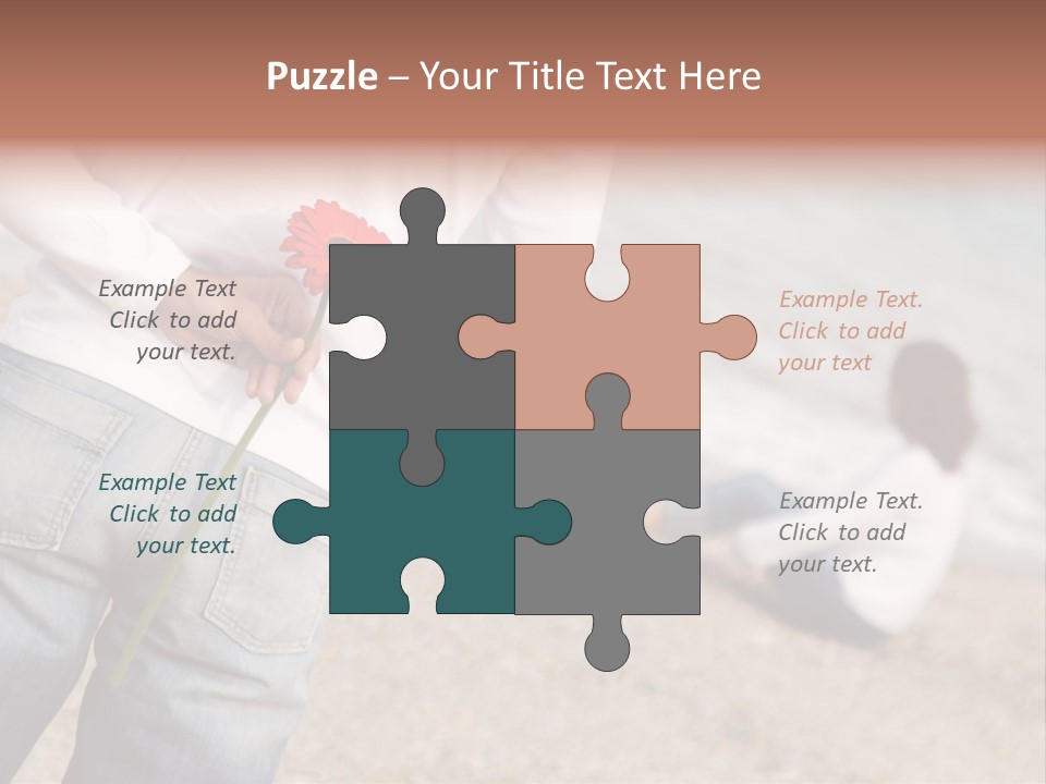 Romantic Gesture PowerPoint Template