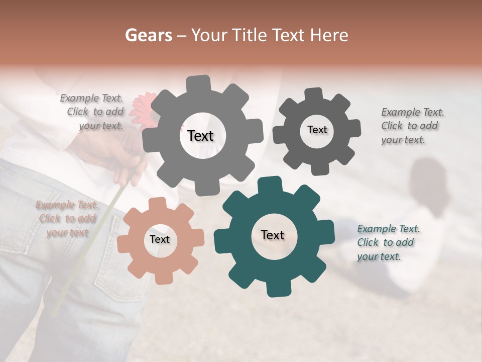 Romantic Gesture PowerPoint Template