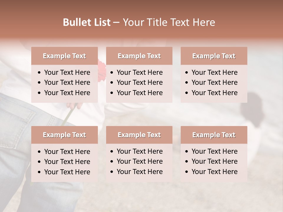 Romantic Gesture PowerPoint Template