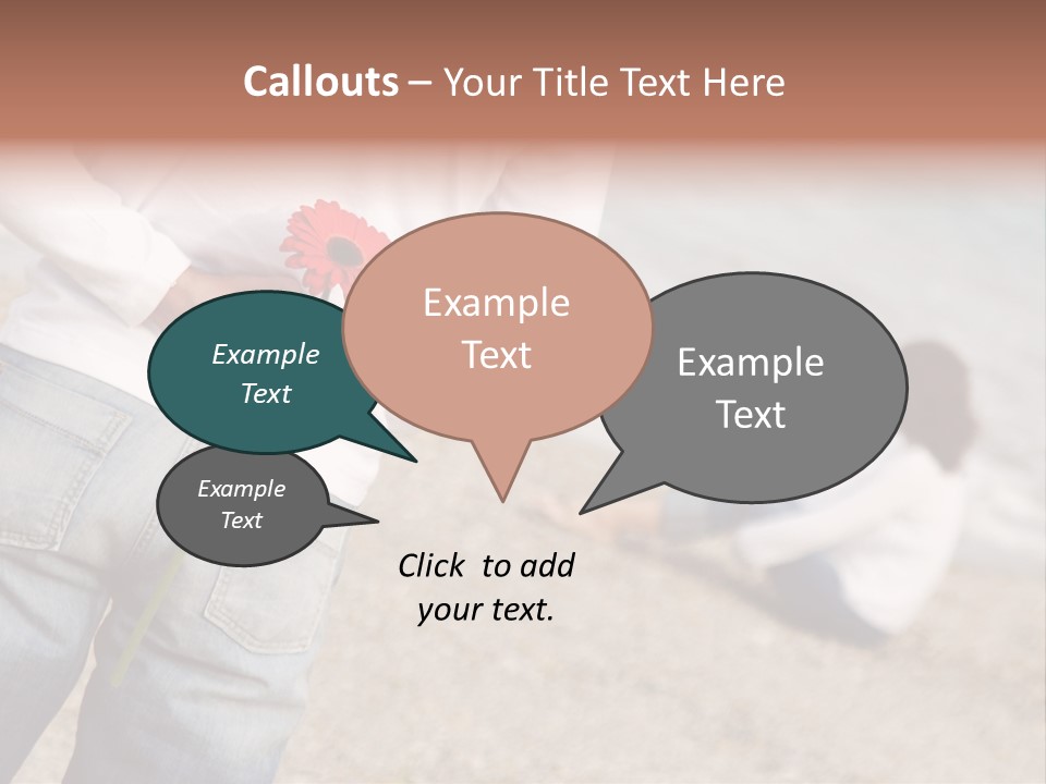 Romantic Gesture PowerPoint Template