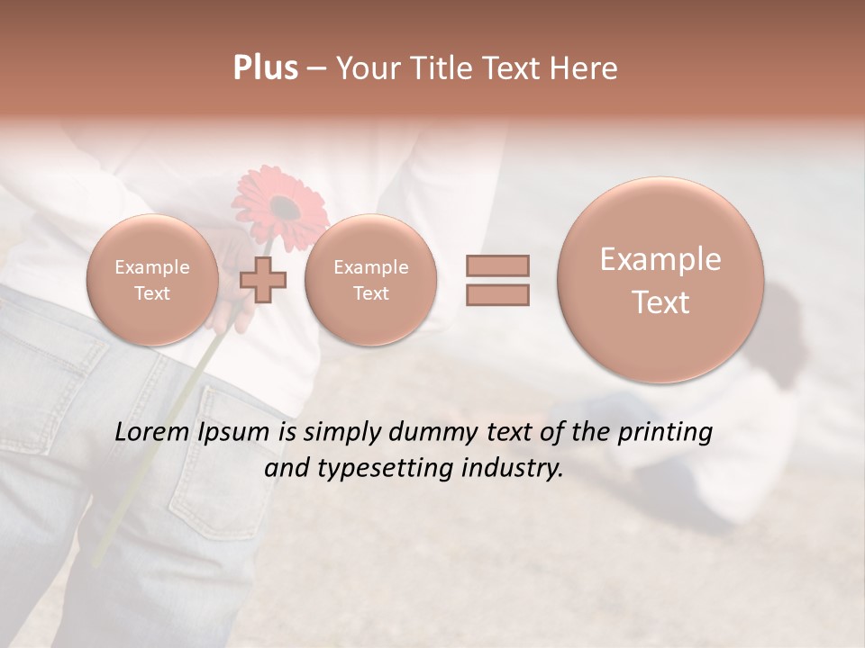 Romantic Gesture PowerPoint Template
