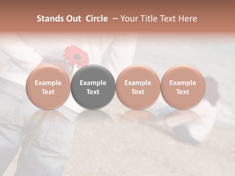 Romantic Gesture PowerPoint Template