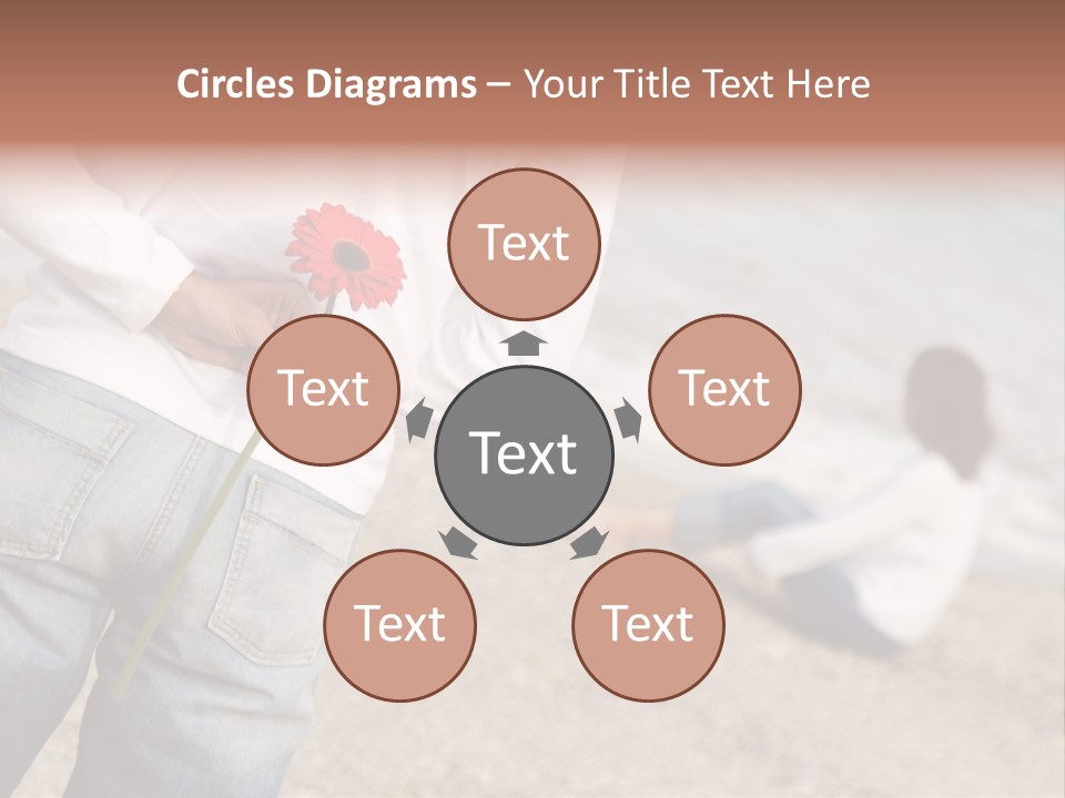 Romantic Gesture PowerPoint Template