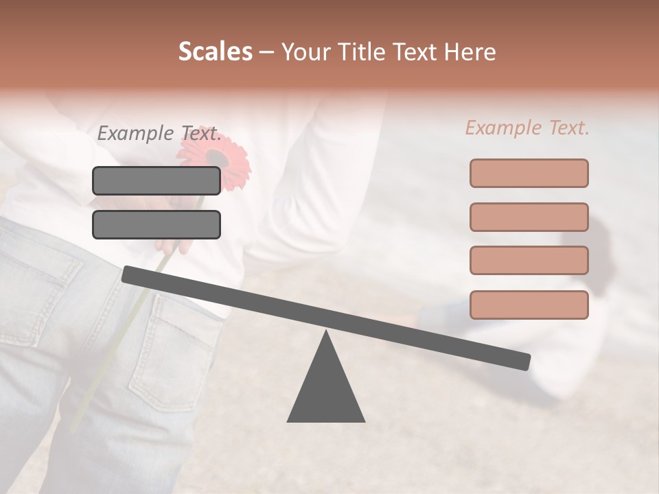 Romantic Gesture PowerPoint Template