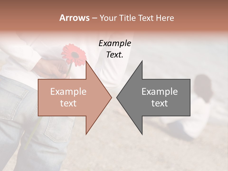 Romantic Gesture PowerPoint Template