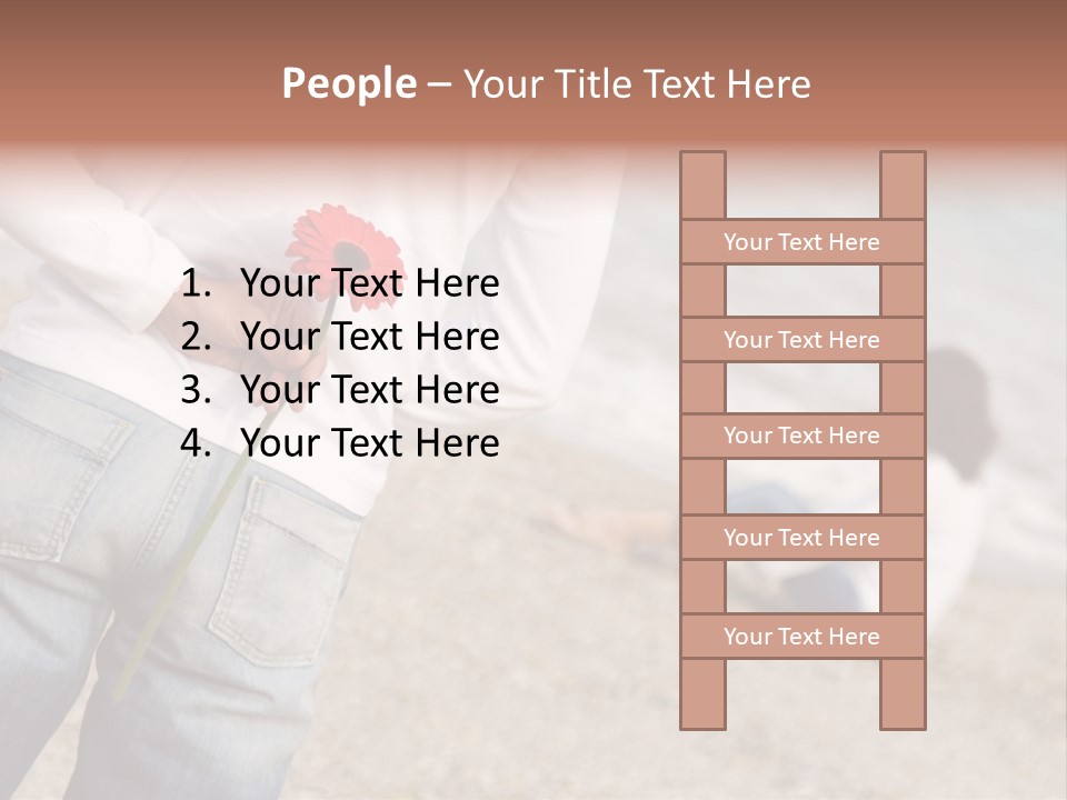 Romantic Gesture PowerPoint Template