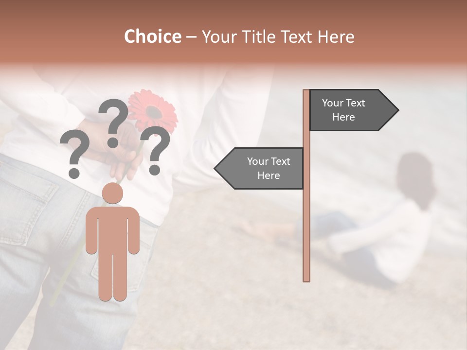 Romantic Gesture PowerPoint Template