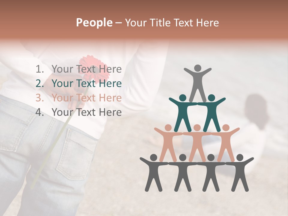 Romantic Gesture PowerPoint Template