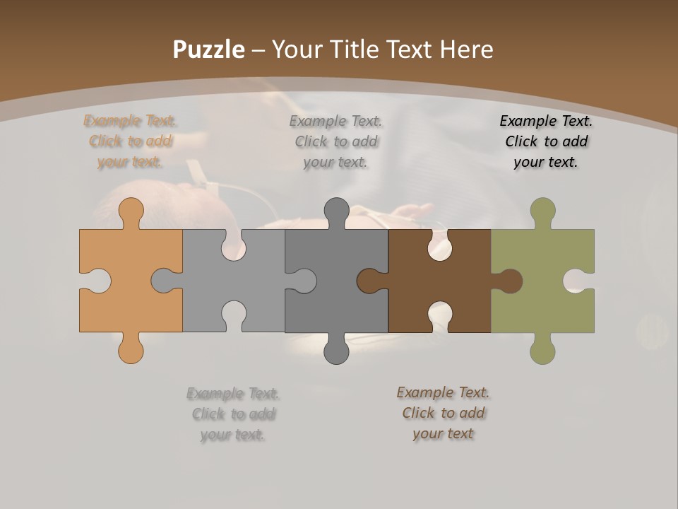 Baby In Prenatal Care PowerPoint Template