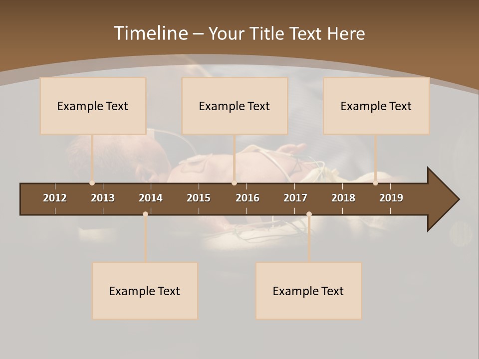Baby In Prenatal Care PowerPoint Template