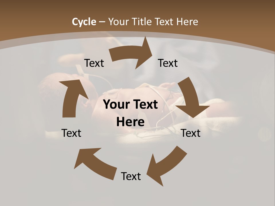 Baby In Prenatal Care PowerPoint Template