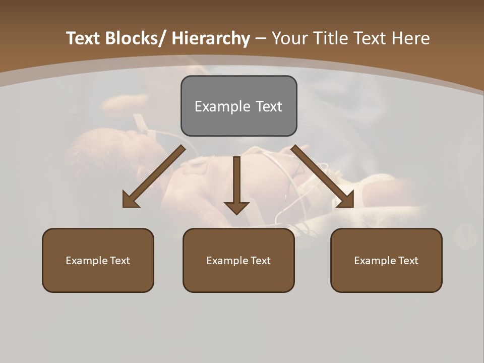 Baby In Prenatal Care PowerPoint Template