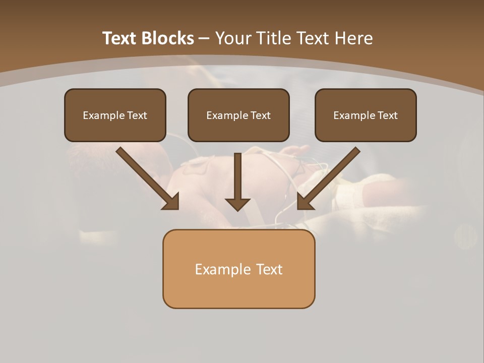 Baby In Prenatal Care PowerPoint Template