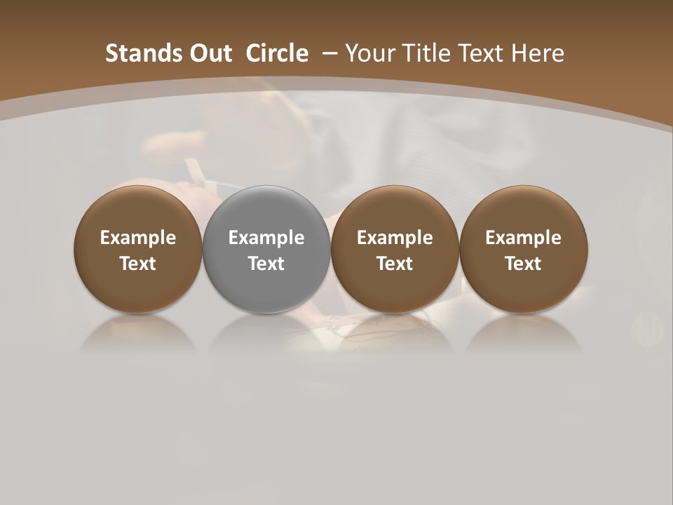 Baby In Prenatal Care PowerPoint Template