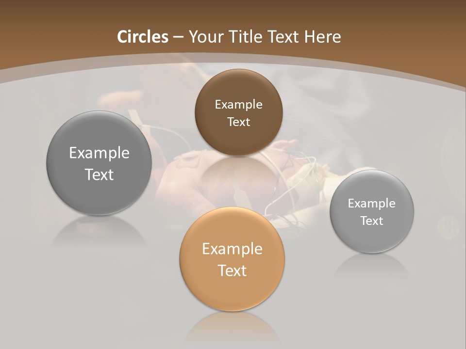 Baby In Prenatal Care PowerPoint Template