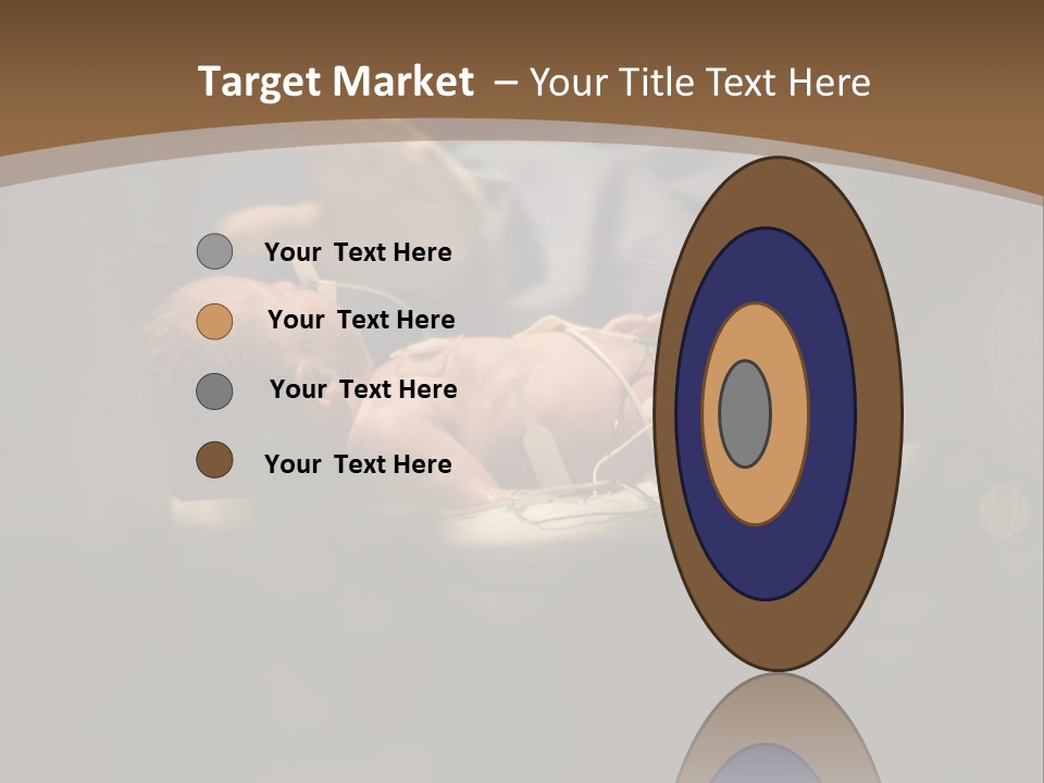 Baby In Prenatal Care PowerPoint Template