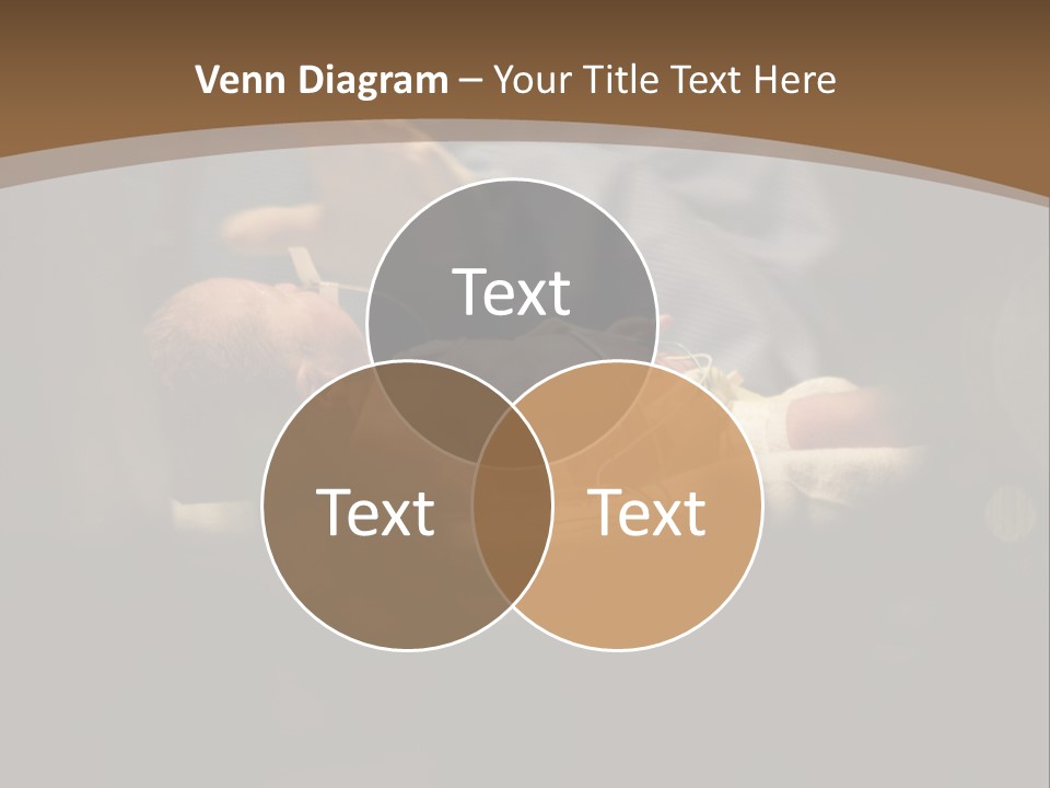 Baby In Prenatal Care PowerPoint Template