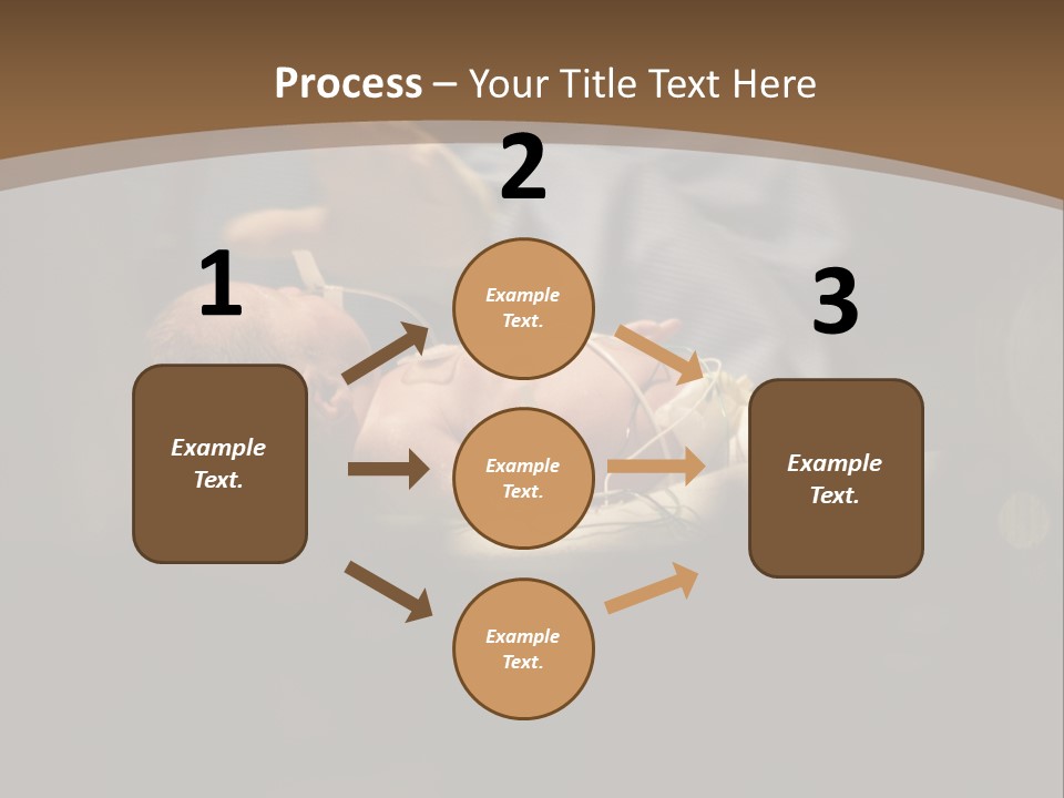 Baby In Prenatal Care PowerPoint Template